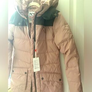 Kari Traa Sold Out Ltd Edition Ski Jacket Parka in Petal Pink & Black🎀